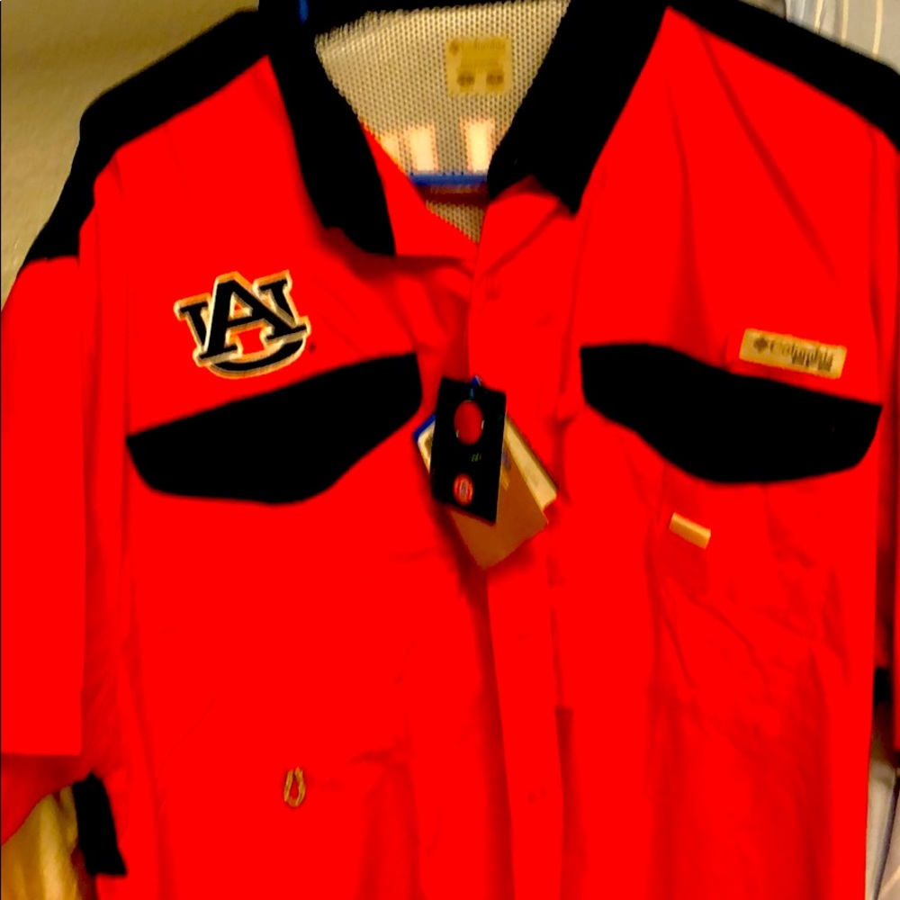 Auburn Tiger Columbia PFG shirt